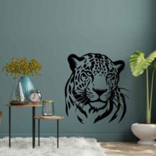 Luipaard muursticker