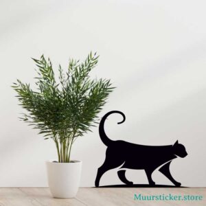 Muursticker kat