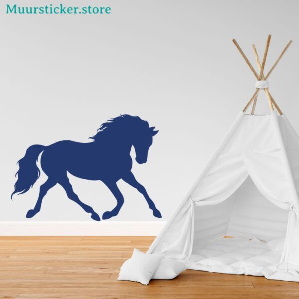 Muursticker paard