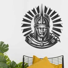 Romeinse krijger muursticker